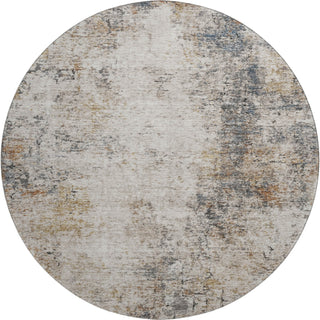 Dalyn Neo NO4 Putty Machine Washable Area Rug Round Main Image