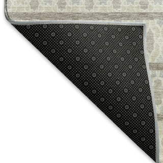 Dalyn Neo NO5 Ivory Machine Washable Area Rug Backing Image