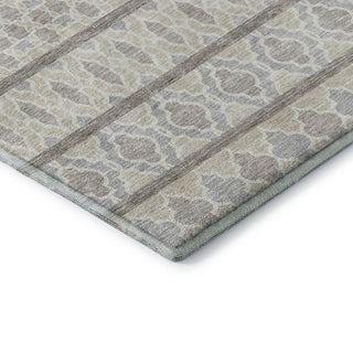 Dalyn Neo NO5 Ivory Machine Washable Area Rug Corner Image