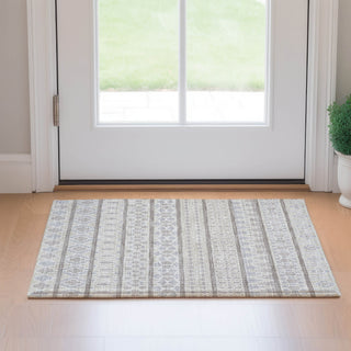 Dalyn Neo NO5 Ivory Machine Washable Area Rug Scatter Lifestyle Image Feature
