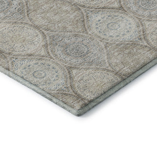 Dalyn Neo NO7 Linen Machine Washable Area Rug Corner Image