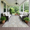 Dalyn Neo NO7 Linen Machine Washable Area Rug Outdoor Lifestyle Image Feature