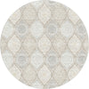 Dalyn Neo NO7 Linen Machine Washable Area Rug Round Main Image