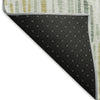 Dalyn Neo NO8 Sage Machine Washable Area Rug Backing Image