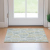 Dalyn Neo NO8 Sage Machine Washable Area Rug Scatter Lifestyle Image Feature