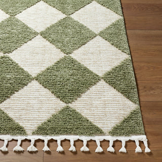 Livabliss Nora NOA-2314 Olive Area Rug Angle