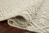 Loloi II Noelle NOE-05 Ivory/Blue Area Rug Pile Image