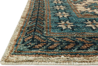 Loloi Nomad NM-01 Beige / Ocean Area Rug Corner Shot