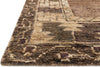 Loloi Nomad NM-02 Mocha / Beige Area Rug Corner Shot