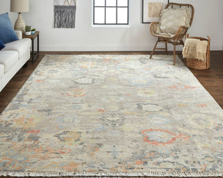 Havila Fine Rugs Neri H1893 Gray Area Rug Lifestyle Image Feature