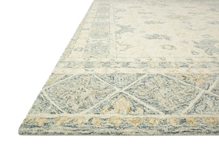 Loloi Norabel NOR-01 Ivory/Slate Area Rug Corner Image
