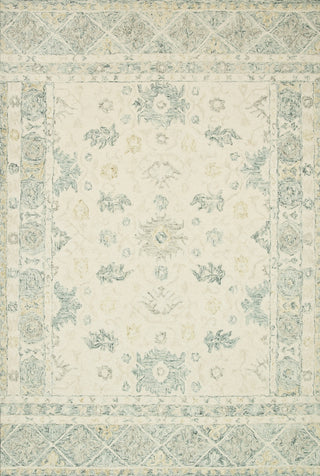 Loloi Norabel NOR-01 Ivory/Slate Area Rug main image
