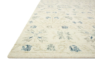 Loloi Norabel NOR-02 Ivory/Grey Area Rug Corner Image