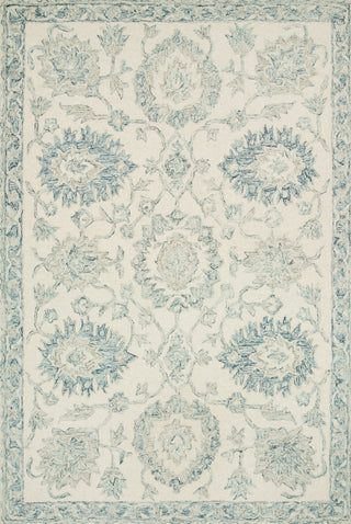Loloi Norabel NOR-04 Ivory/Blue Area Rug Main Image
