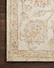 Loloi Norabel NOR-04 Ivory/Blush Area Rug Corner Image