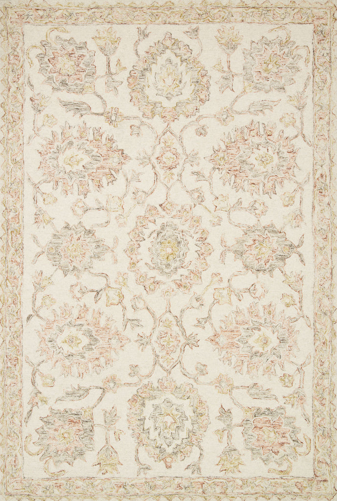Loloi Norabel NOR-04 Ivory/Blush Area Rug main image