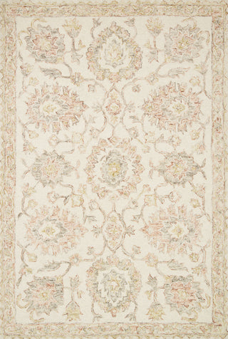Loloi Norabel NOR-04 Ivory/Blush Area Rug main image
