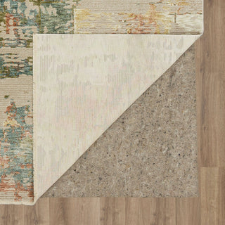 Karastan Memento Nostalgic Cream Area Rug Back Image