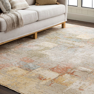 Karastan Memento Nostalgic Cream Area Rug Corner Image