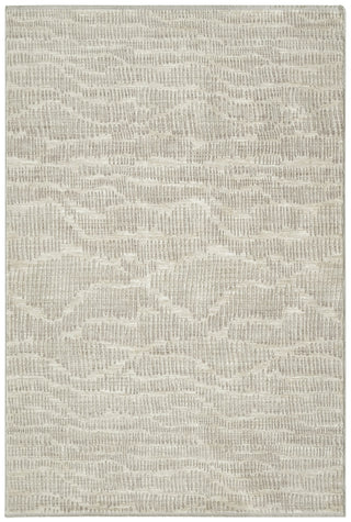 Ck079 Notes NOT01 Ivory Silver Area Rug by Calvin Klein main image