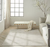 Ck079 Notes NOT03 Ivory Grey Area Rug by Calvin Klein Room Image Feature