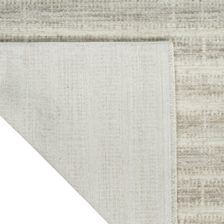 Ck079 Notes NOT04 Ivory Grey Area Rug by Calvin Klein Corner Image