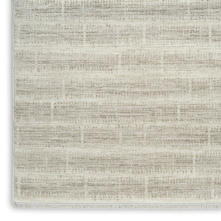 Ck079 Notes NOT04 Ivory Grey Area Rug by Calvin Klein Texture Image
