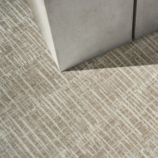 Ck079 Notes NOT05 Ivory Grey Area Rug by Calvin Klein Texture Image