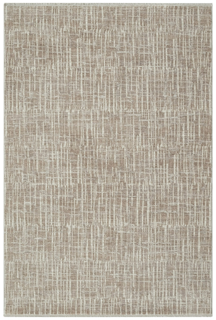 Ck079 Notes NOT05 Ivory Grey Area Rug by Calvin Klein main image
