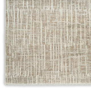 Ck079 Notes NOT05 Ivory Grey Area Rug by Calvin Klein Texture Image