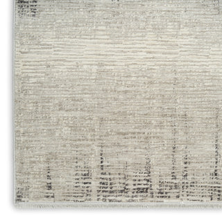 Ck079 Notes NOT06 Ivory Charcoal Area Rug by Calvin Klein Texture Image