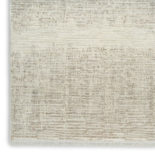 Ck079 Notes NOT06 Ivory Grey Area Rug by Calvin Klein Texture Image