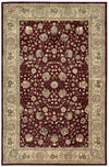 Nourison 2000 2107 Burgundy Area Rug 6' X 9'