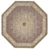 Nourison 2000 2117 Lavender Area Rug 10' Octagon