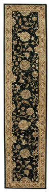 Nourison 2000 2214 Black Area Rug 3' X 12'