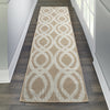 Calabas CLB05 Beige/Cream Area Rug by Nourison Main Image