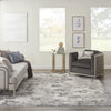 Nourison Royal Terrace KI40 Ivory/Grey Area Rug by Kathy Ireland Room Image Feature