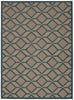 Nourison Aloha ALH03 Blue Area Rug 6' X 8'