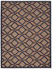 Nourison Aloha ALH03 Navy Area Rug 6' X 8'