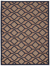 Nourison Aloha ALH03 Navy Area Rug 6' X 8'