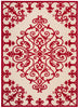 Nourison Aloha ALH12 Red Area Rug 6' X 8'