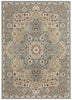 Nourison Antiquities ANT06 Imperial Garden Slate Blue Area Rug 6' X 8'