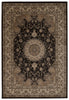 Nourison Ararat ARA02 Charcoal Area Rug 6' X 8'