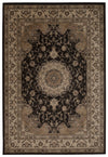 Nourison Ararat ARA02 Charcoal Area Rug 6' X 8'