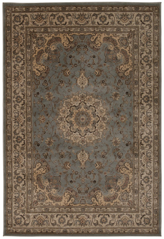 Nourison Ararat ARA02 Light Blue Area Rug 6' X 8'