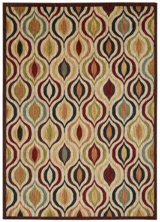 Nourison Aristo ARS03 Multicolor Area Rug 6' X 8'