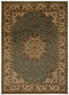 Nourison Ancient Times BAB02 Palace Teal Area Rug 8' X 11'