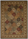 Nourison Ancient Times BAB03 Empress Garden Multicolor Area Rug 8' X 11'