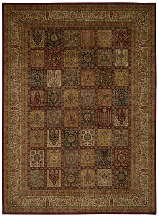 Nourison Ancient Times BAB04 Asian Dynasty Multicolor Area Rug 8' X 11'