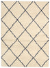 Nourison Brisbane BRI03 Ivory Blue Area Rug 6' X 8'